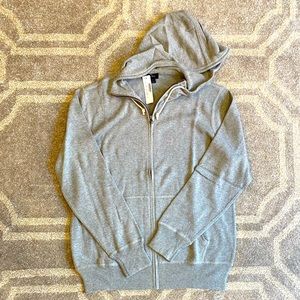 Men’s JCREW Cotton Cashmere Zip Front Hoodie BNWT
